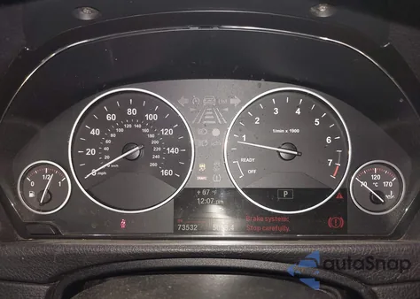 2014 BMW 435I xDrive из США, поврежденный, VIN WBA3R5C54EK186187